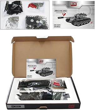 Amazon.com: BYTEWAR Articulable 3D Metal Tank Puzzle Set - 843
